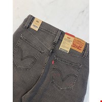 شلوار جین مام فیت ذغالی زنانه برند Levi’s